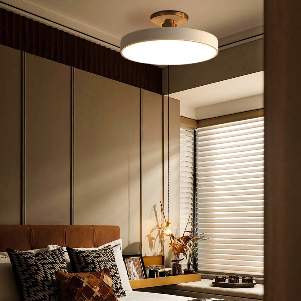 ScandiLumi™ – Luminaire Affleurant Rond et Épuré