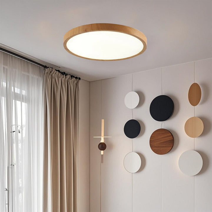 LumiDisq™ – Plafonnier Rond Ultraplat au Design Épuré
