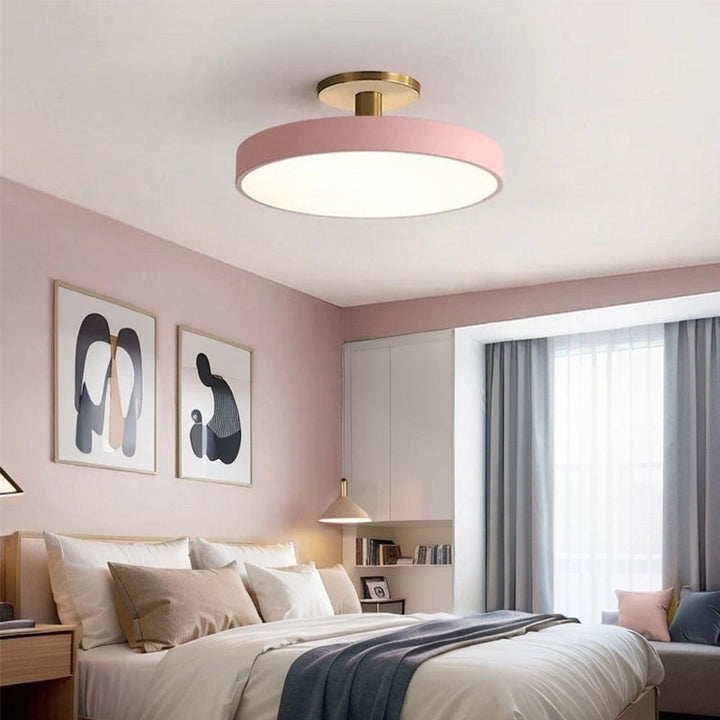 ScandiLumi™ – Luminaire Affleurant Rond et Épuré