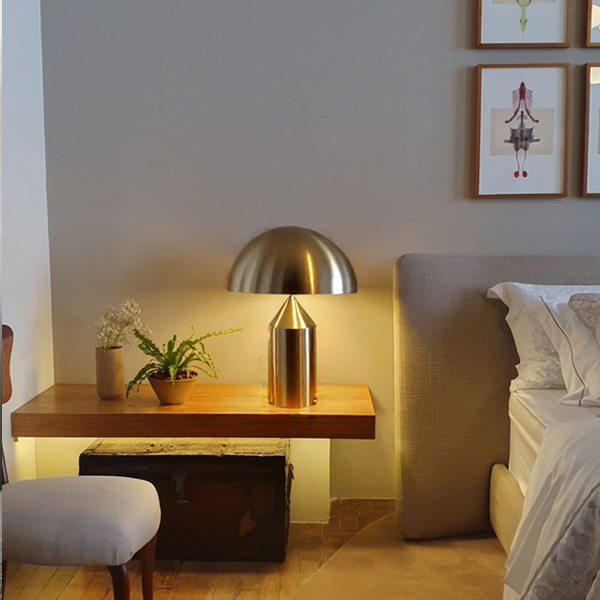 MétalFusion™ – Lampe de Table Créative en Métal