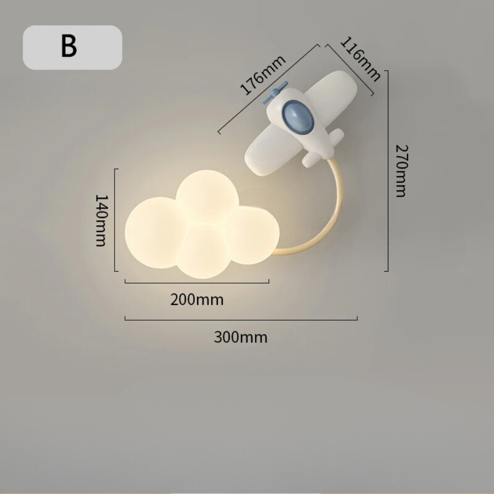 LumiJouet™ – Applique Murale Créative pour Petits Rêveurs