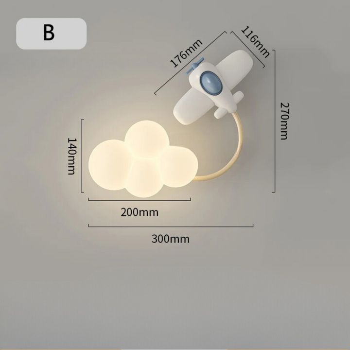 LumiJouet™ – Applique Murale Créative pour Petits Rêveurs