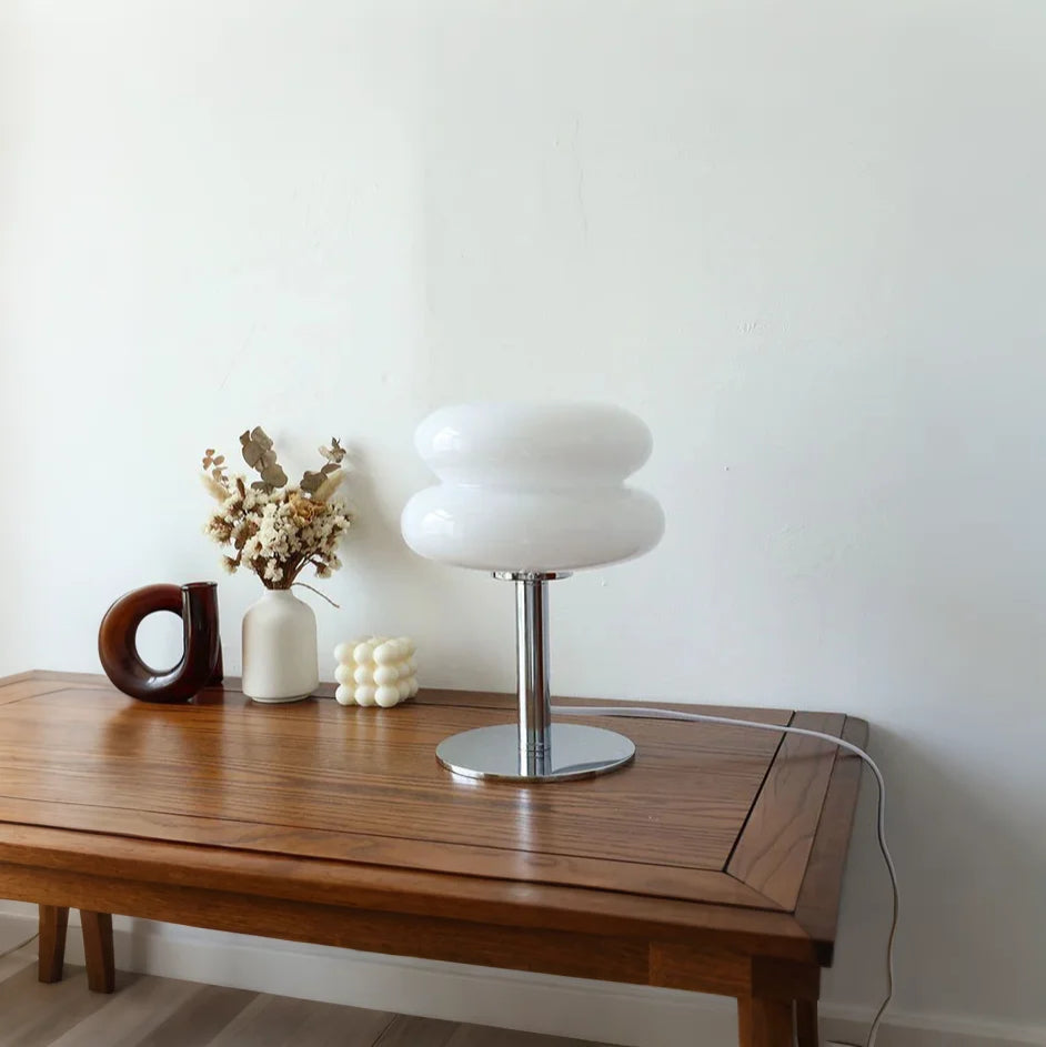 VerreDélice™ – Lampe de Table Chic au Charme Sucré