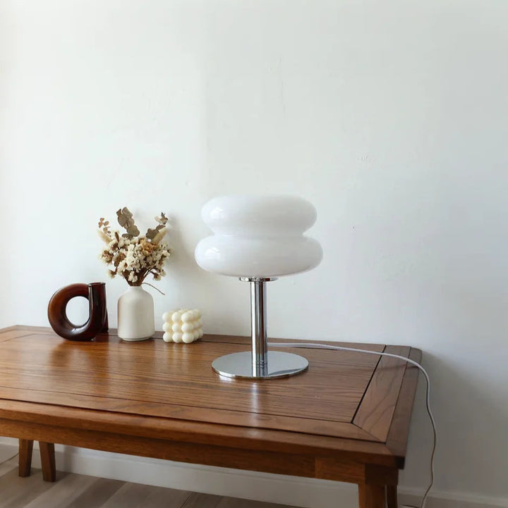 VerreDélice™ – Lampe de Table Chic au Charme Sucré