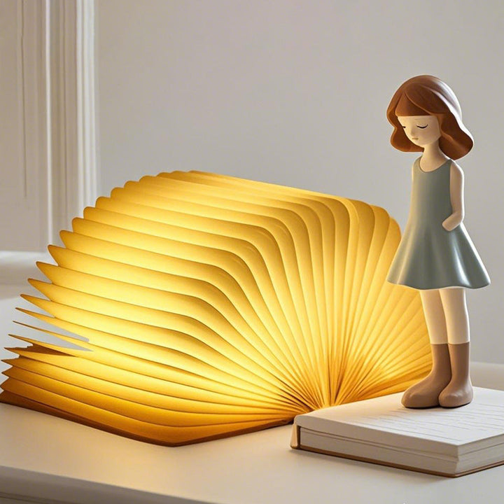 LumiLivre™ – Lampe Livre Pliable à 360° avec LED
