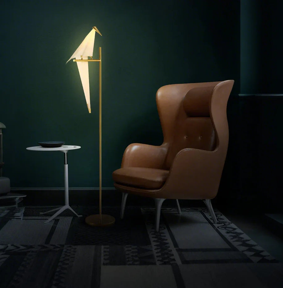 OrigamiNord™ – Lampe de Bureau Grue en Papier