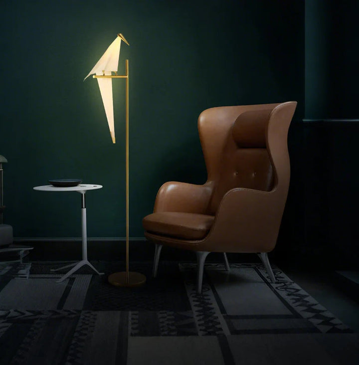 OrigamiNord™ – Lampe de Bureau Grue en Papier