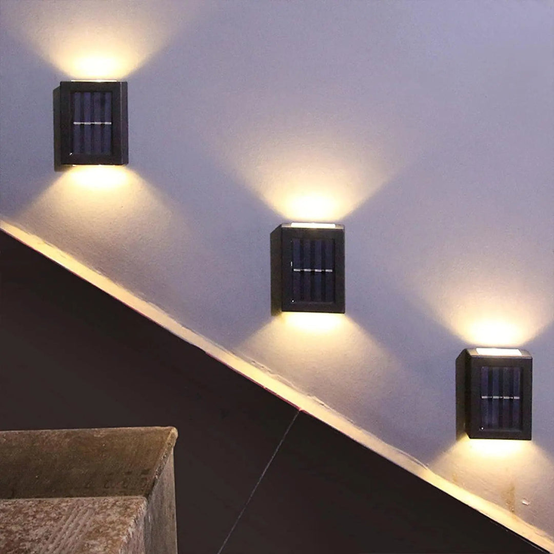 EcoLumière™ – Lampes Solaires Murales Haute Protection