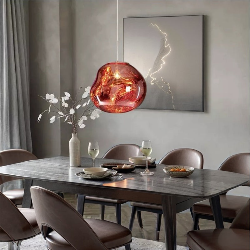 FonteVerre™ – Éclairage Suspendu Chic à Effet Verre Fondu