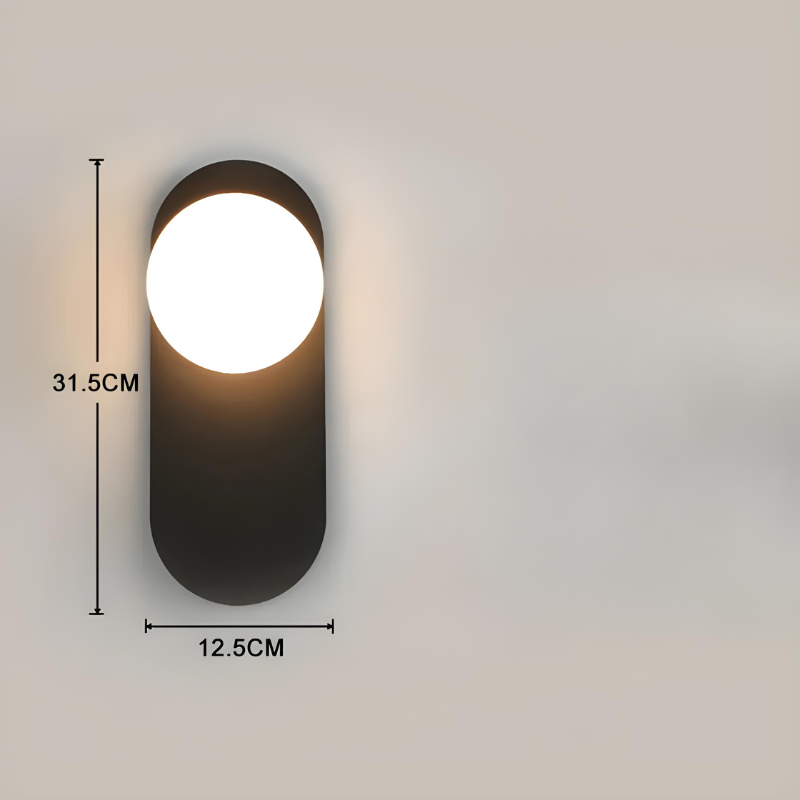GlowSphere™ – Éclairage Mural Moderne en Forme de Boule