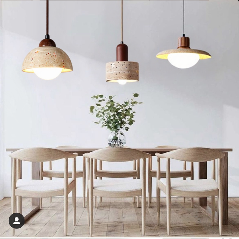 WabiLumi™ – Lustre Organique au Ton Apaisant