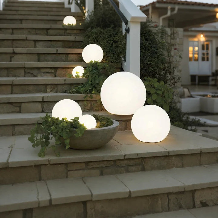 OrbiLume™ – Bulle de Lumière Solaire pour Extérieur