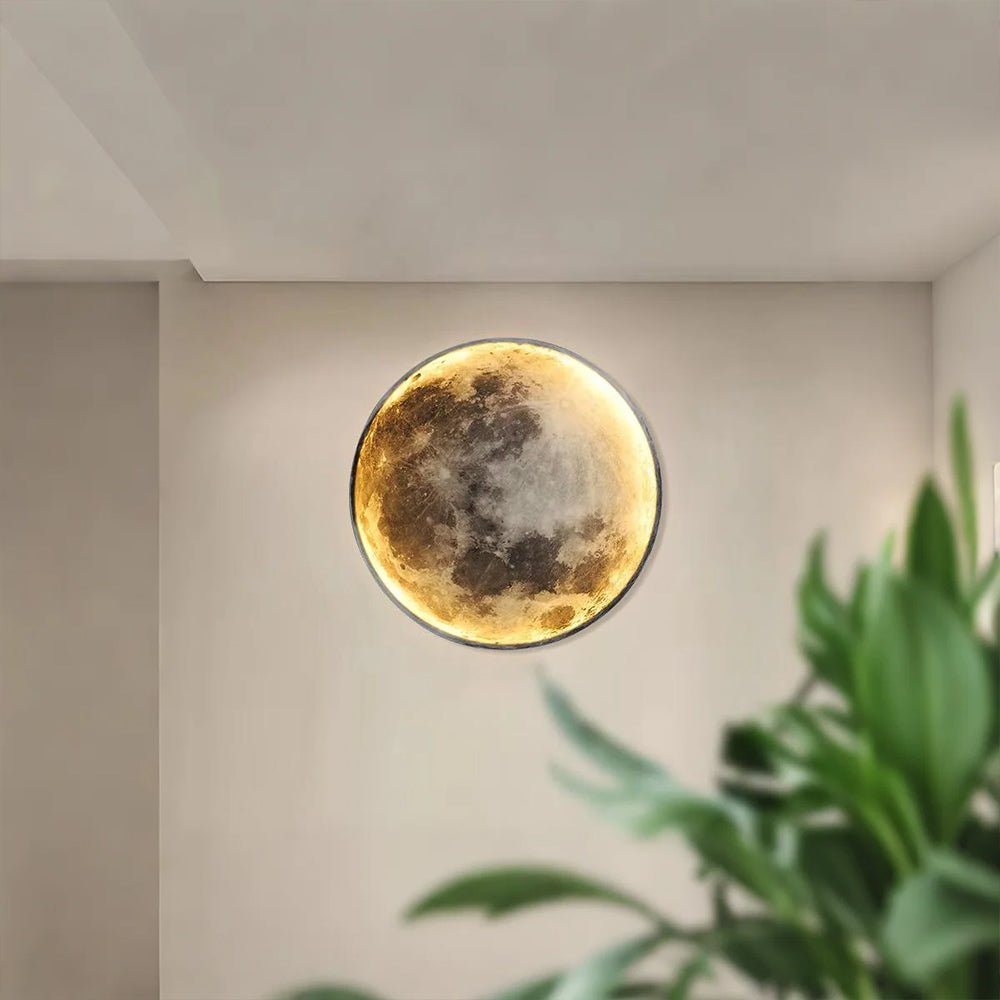MoonAura™ – Lampe Murale Élégante Forme de Lune