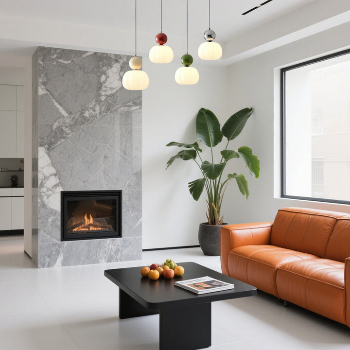 LumiCrème™ – Suspension Douce Inspirée de l’Art Déco