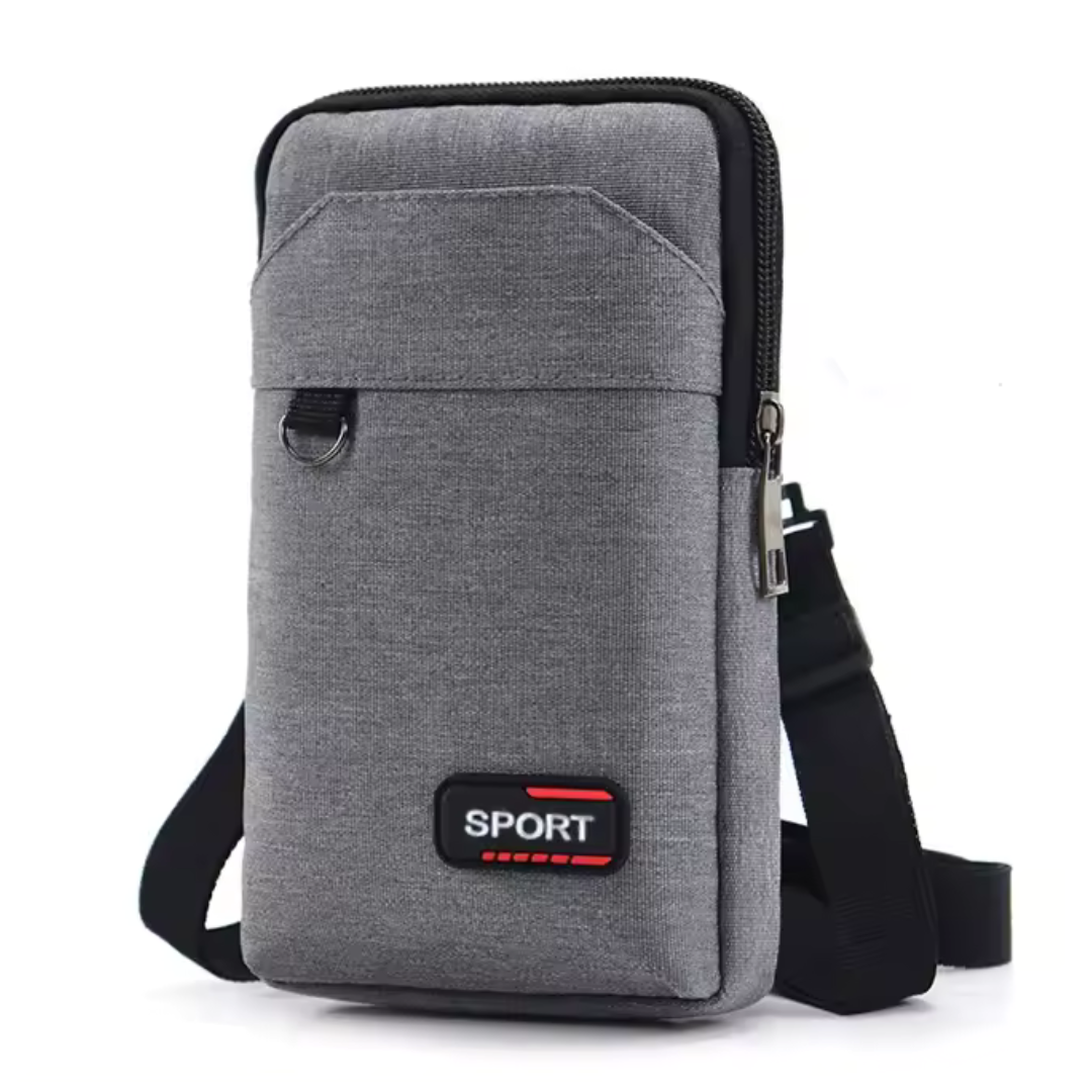 UrbanDrift™ – Ceinture Sport & Voyage en Gris Moderne