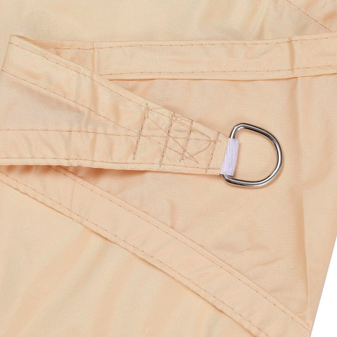 ShadeSail™ – Voile Carré Crème pour Terrasse