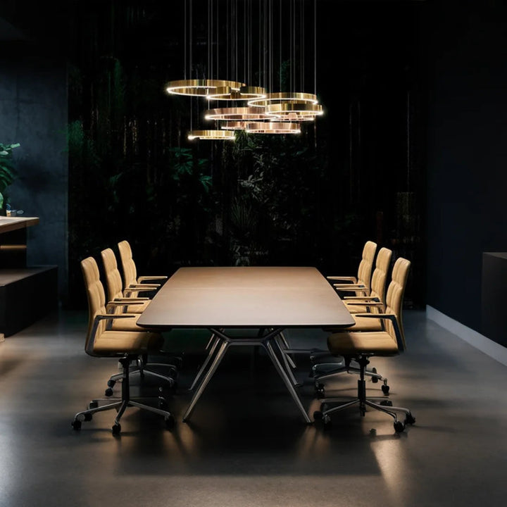 ClairAnneau™ – Suspension LED Circulaire Épurée