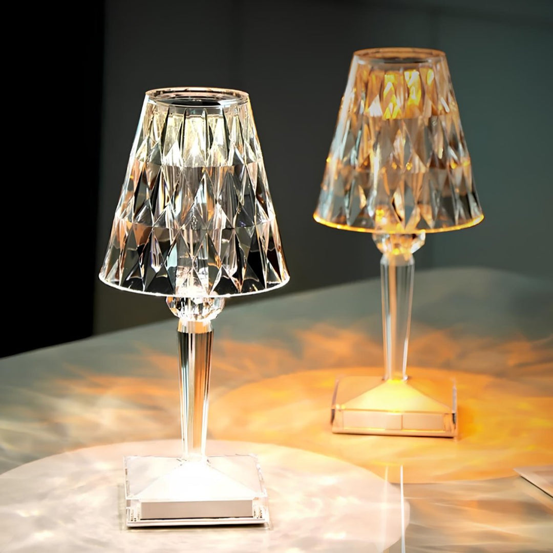 SparkleTouch™ – Lampe tactile en cristal