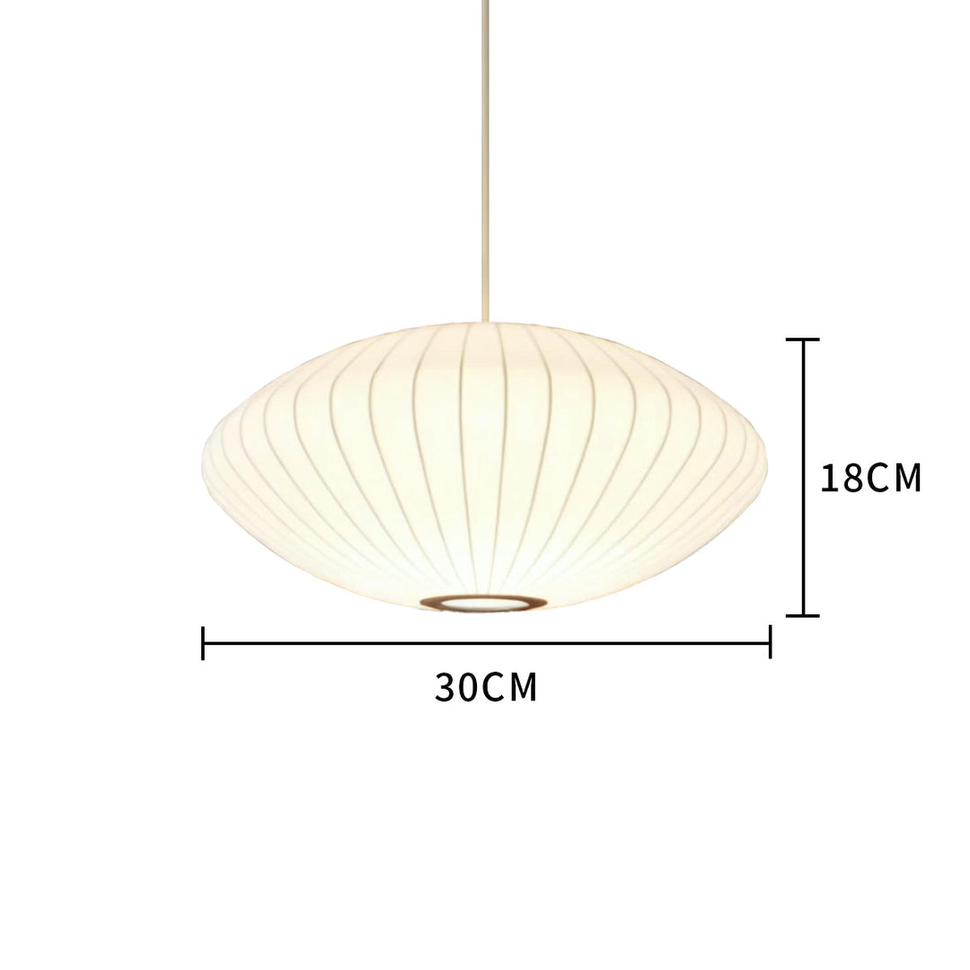 ÉclatNordic™ – Lustre Tissu Doux au Design Épuré