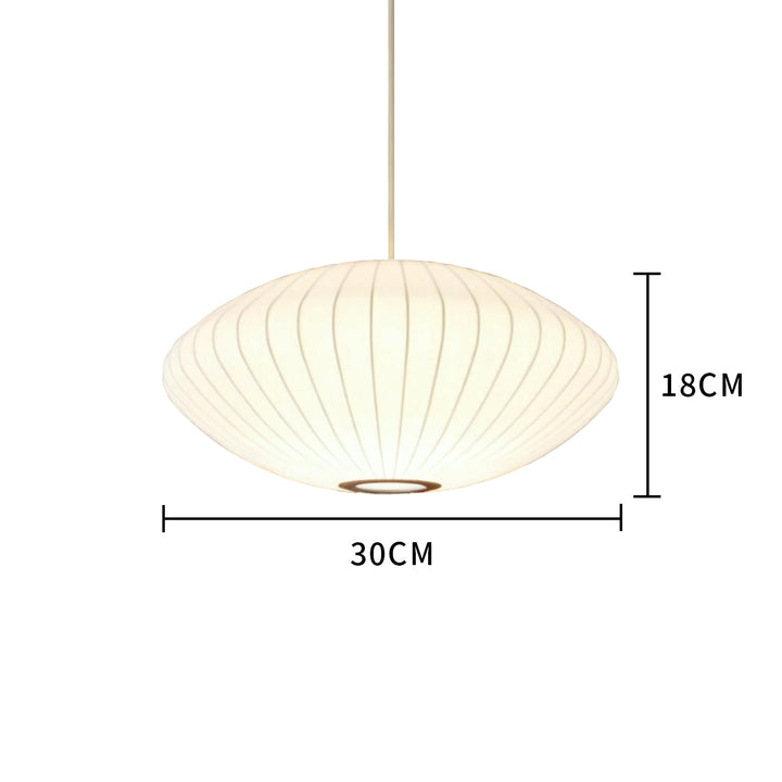 ÉclatNordic™ – Lustre Tissu Doux au Design Épuré