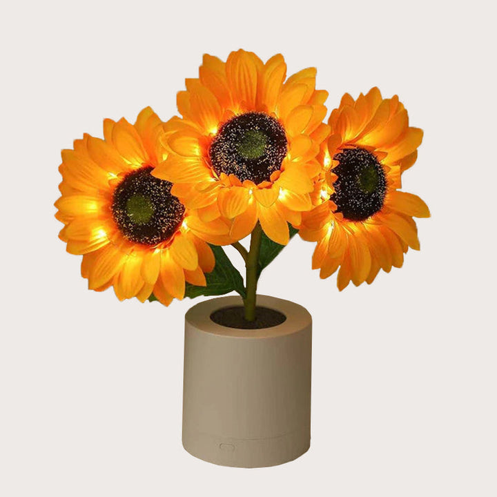 SoleaLume™ – Lampe de Table Tournesol Créative