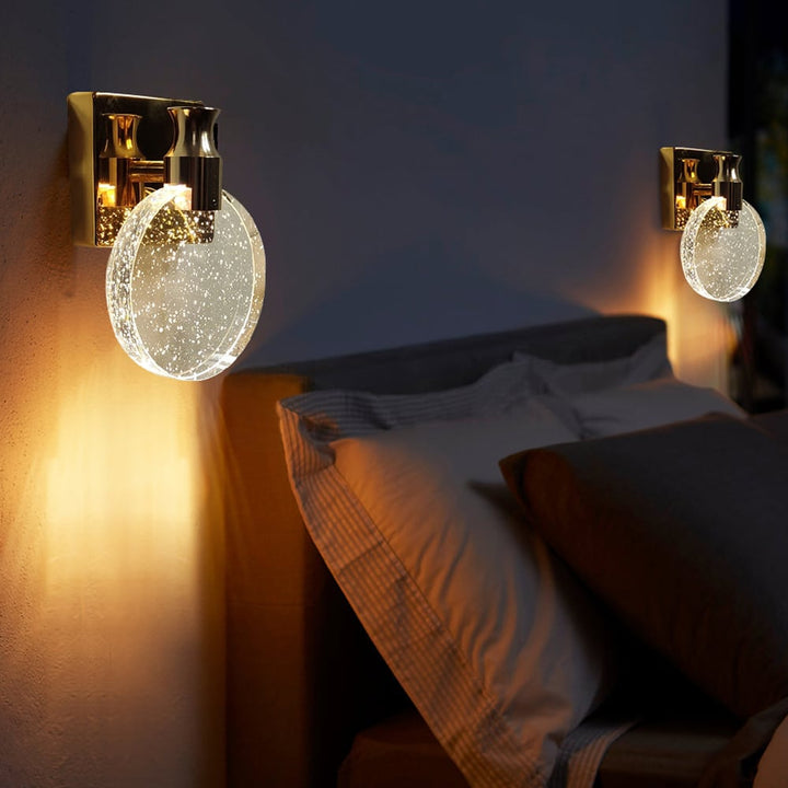 Éclat Pur™ – Applique Contemporaine en Cristal