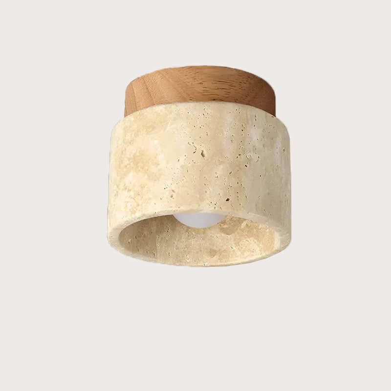 DouxHalo™ – Lampe de Plafond Design Crème Moderne