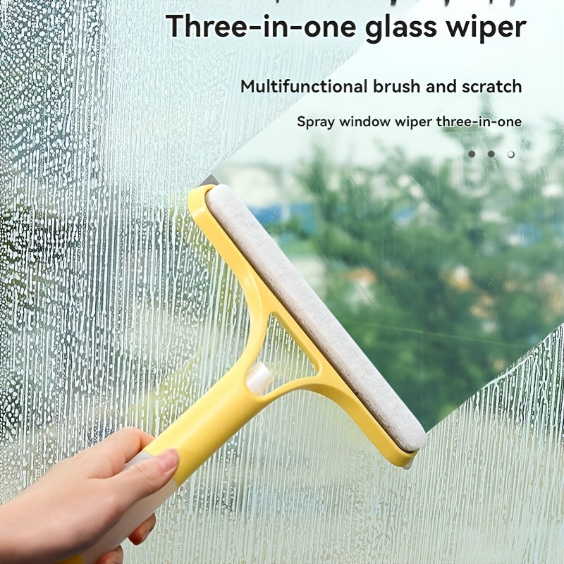 ClearSweep™ – Outil 3-en-1 de Nettoyage de Vitres avec Pulvérisateur