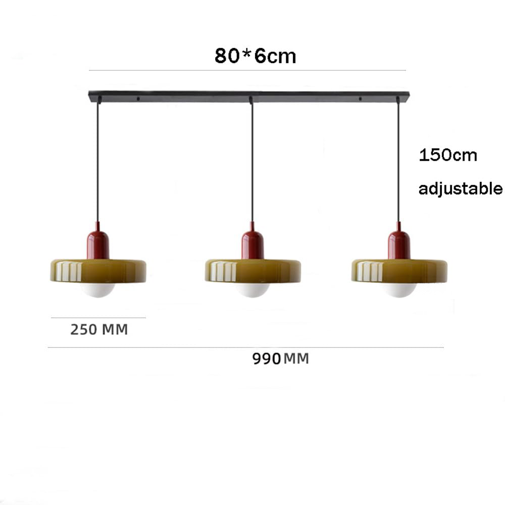TriBau™ – Suspension Minimaliste Style Bauhaus