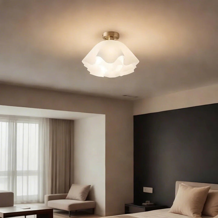 NeigeFleur™ – Luminaire de Plafond Fleur Minimaliste
