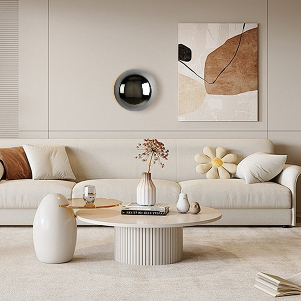 NordLumi™ – Applique Murale Ronde LED au Style Nordique