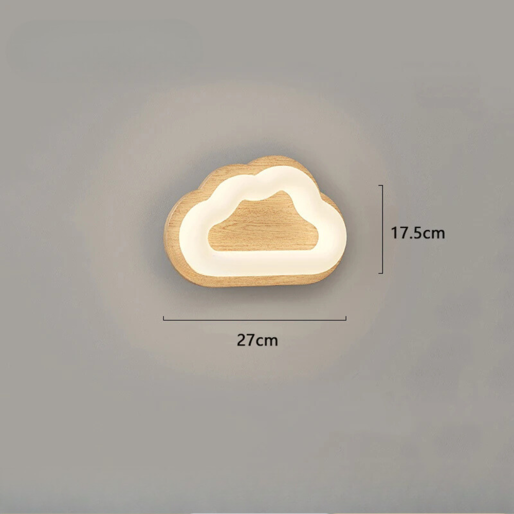 CâlinCiel™ – Veilleuse Murale Nuage pour Chambre d’Enfant