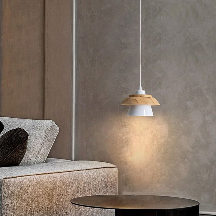 BoisChic™ – Suspension Élégante en Bois Naturel