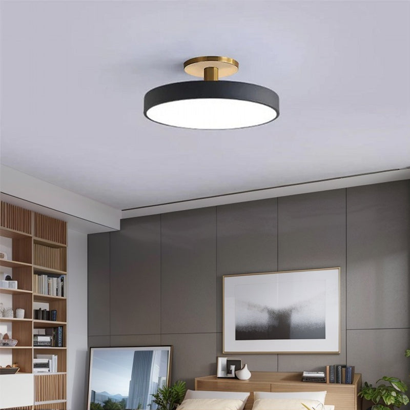 ScandiLumi™ – Luminaire Affleurant Rond et Épuré