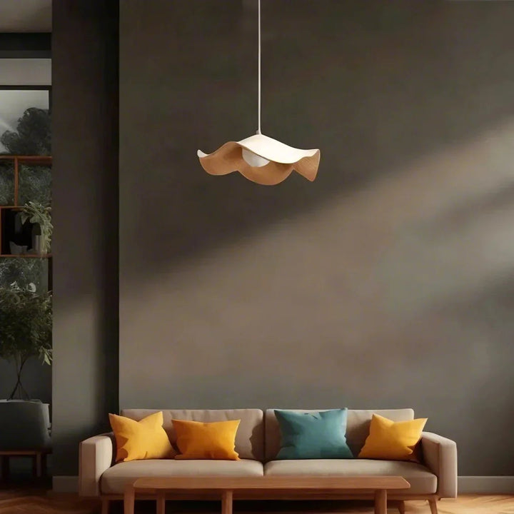 BoisSingulier™ – Suspension en Bois Unique et Élégante