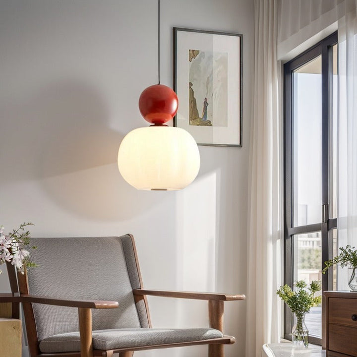 LumiCrème™ – Suspension Douce Inspirée de l’Art Déco