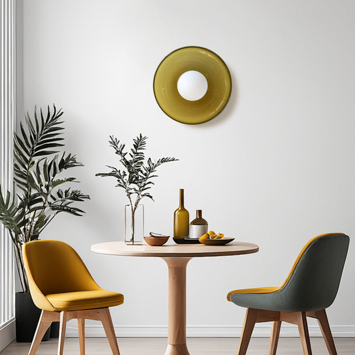 LumiPure™ – Plafonnier Rond Encastré au Design Épuré
