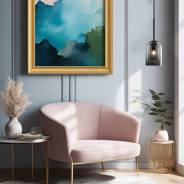 LumiStrate™ – Suspension Moderne à Deux Niveaux de Verre