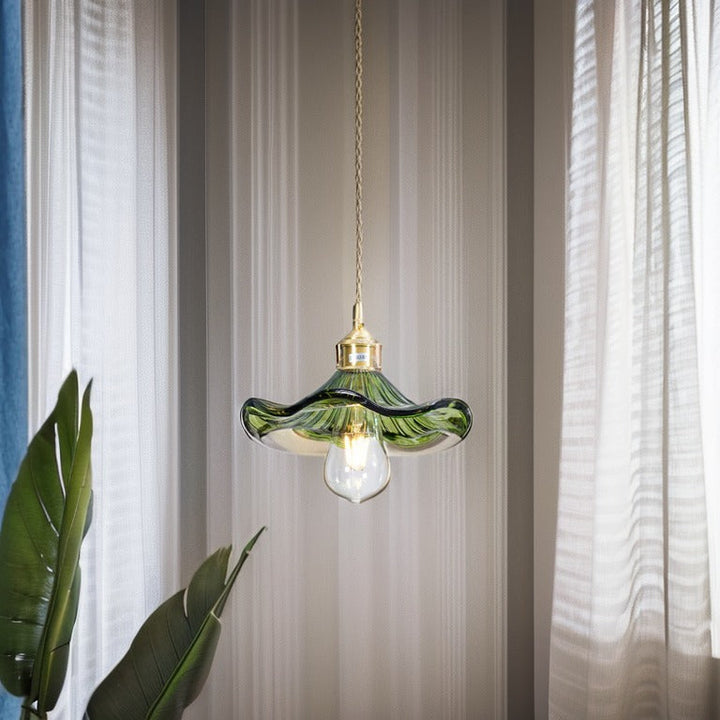 HibiLustre™ – Luminaire Pétale au Style Rétro