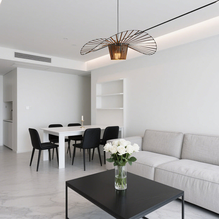 ÉlégantCouvre™ – Lampe Tissu Suspendue au Look Créatif