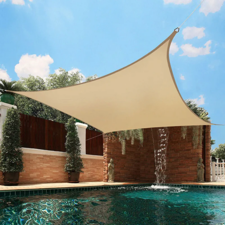 SunSquare™ – Voile d’Ombrage Carrée Couleur Sable