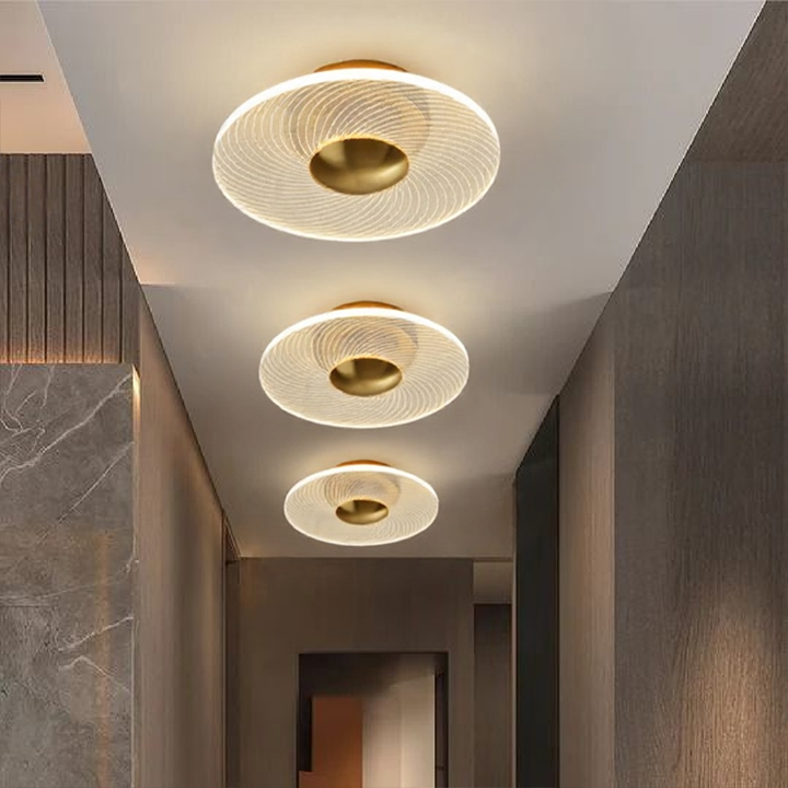Grainéa™ – Plafonnier Design aux Détails Subtils