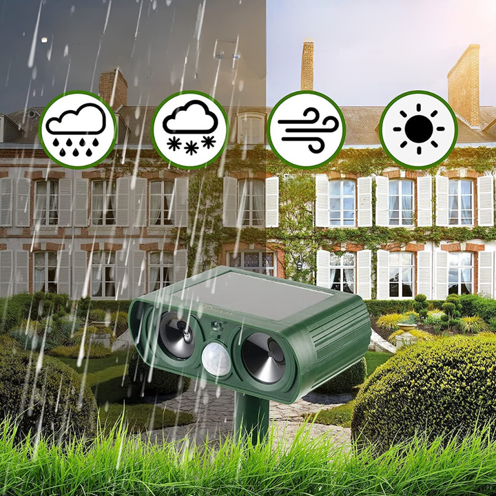 SoniGard™ – Protection Solaire Anti-Nuisibles à Ultrasons