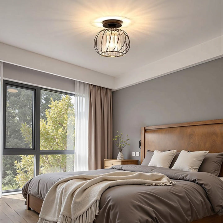 VerriLume™ – Suspension Moderne en Verre Façon Lanterne