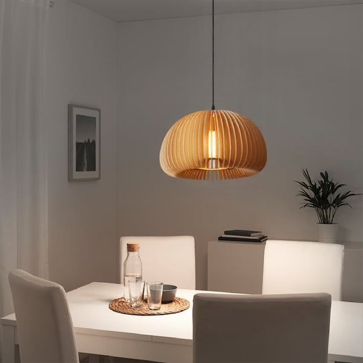 CitroLume™ – Chandelier Naturel au Design Citrouille
