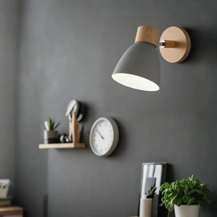 ScandiLuxe™ – Lampe Murale Suspendue Design Naturel