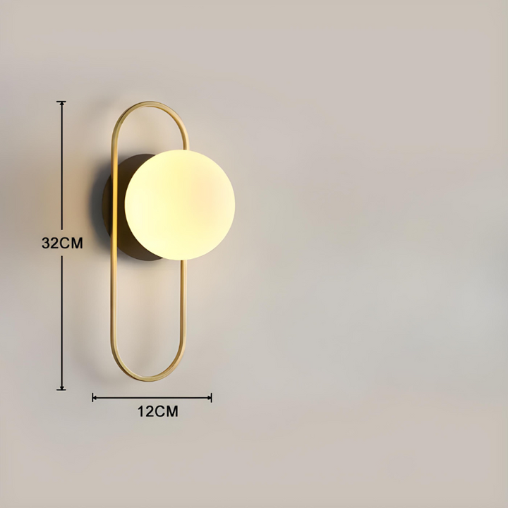GlowSphere™ – Éclairage Mural Moderne en Forme de Boule