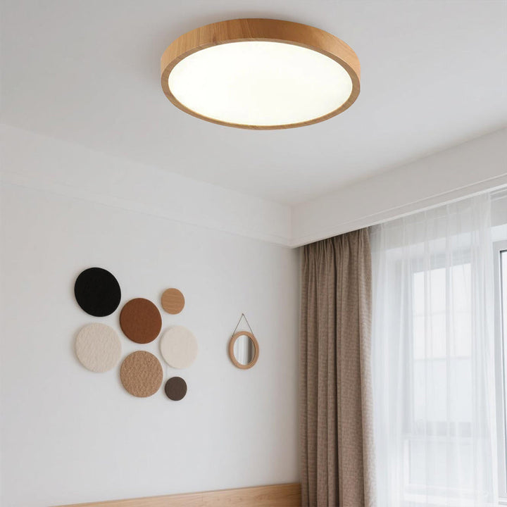 LumiDisq™ – Plafonnier Rond Ultraplat au Design Épuré