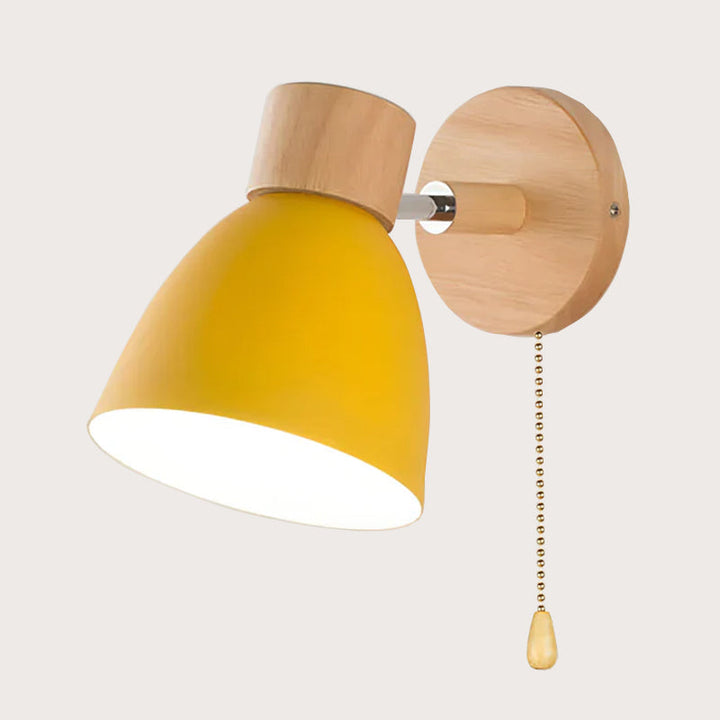 ScandiLuxe™ – Lampe Murale Suspendue Design Naturel
