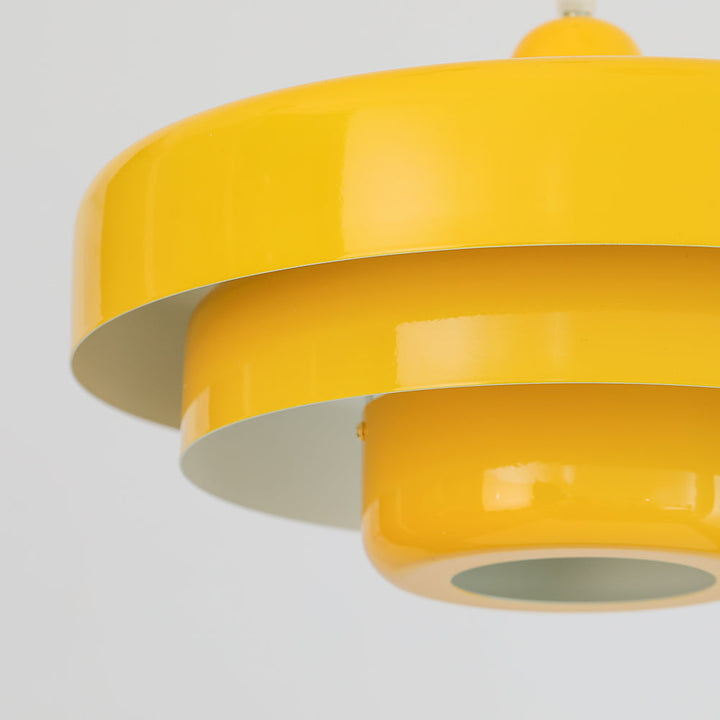 FerMédiéval™ – Lustre Rétro à Trois Niveaux en Fer Forgé